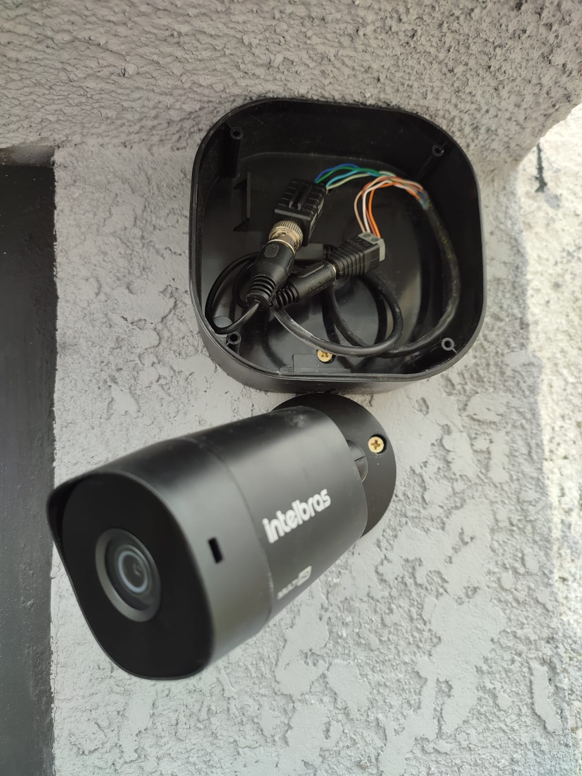 Câmera de Segurança instalada
